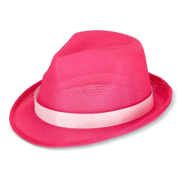 Polyester hat with band - LT90501 (N9972)